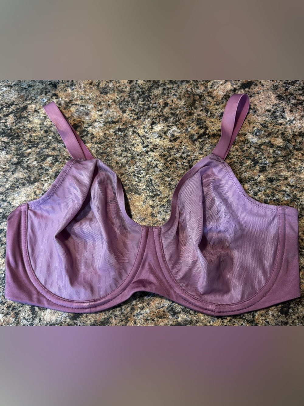 Wacoal 40D 855336# Elevated Allure Full Coverage Unlined Underwire Bra Purple